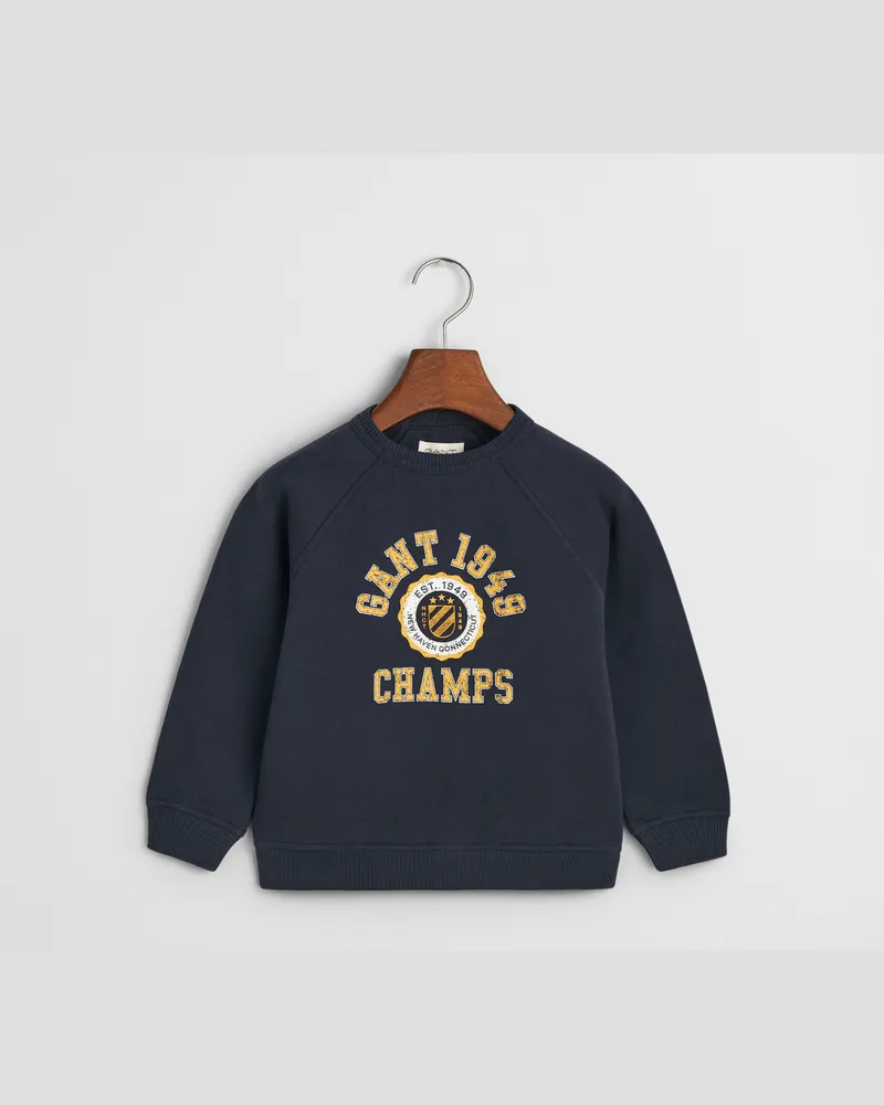 Gant Kids Kids Graphic Rundhals-Sweatshirt 
