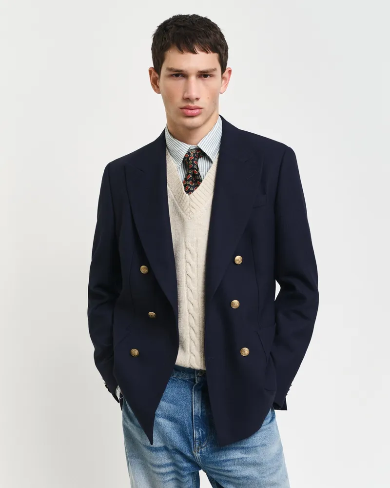 Gant Herren Hopsack Club Sakko 