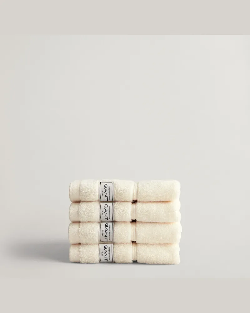 Gant Home Premium Handtücher 30 x 30 im 4er-Pack 