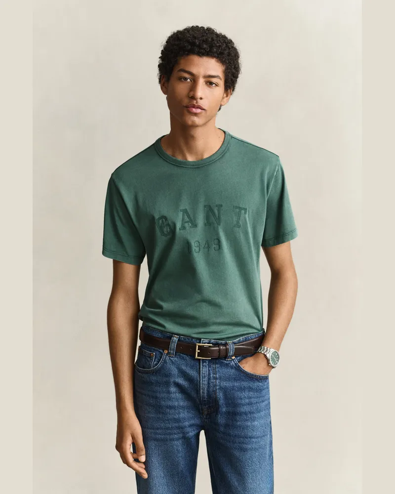 Gant Herren Graphic T-Shirt DARK EMERALD Dark