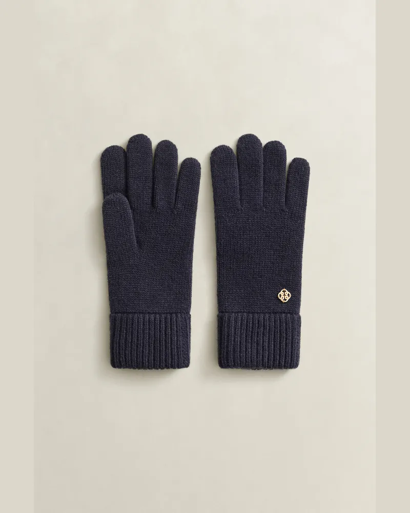 Gant Damen Wollhandschuhe EVENING Blau Evening