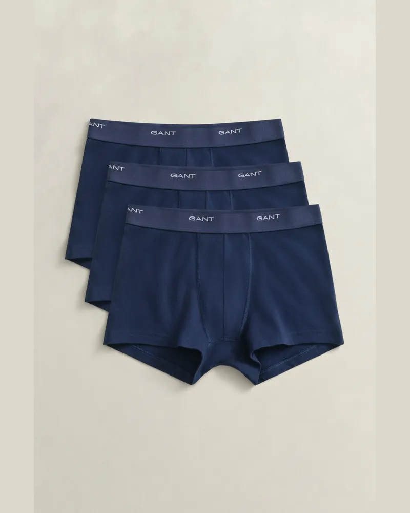 Gant Herren 3er-Pack Boxershorts MARINE Marine