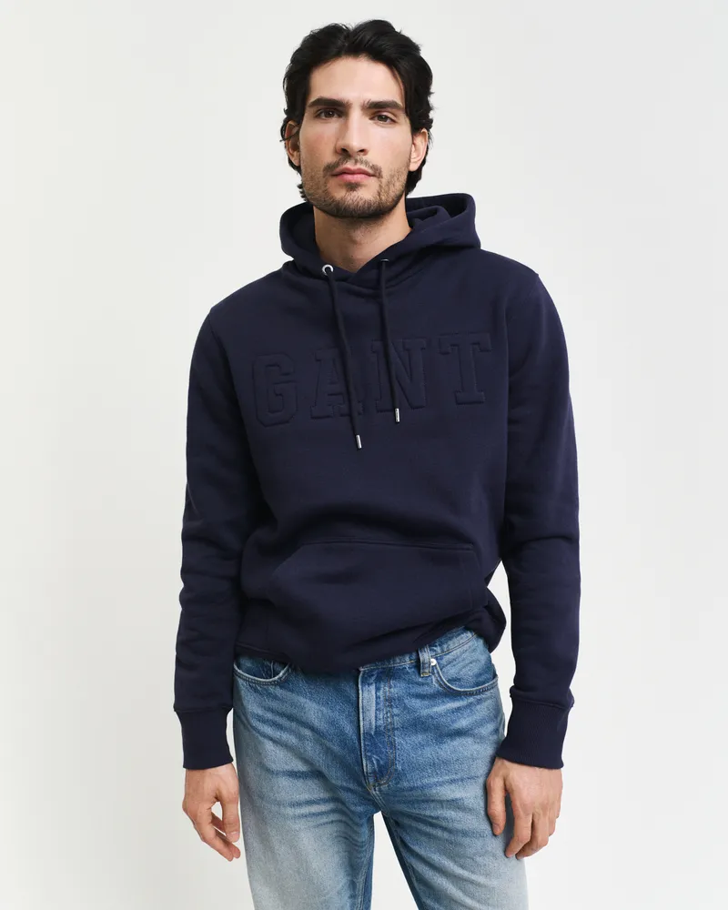 Gant Herren Embossed Hoodie 