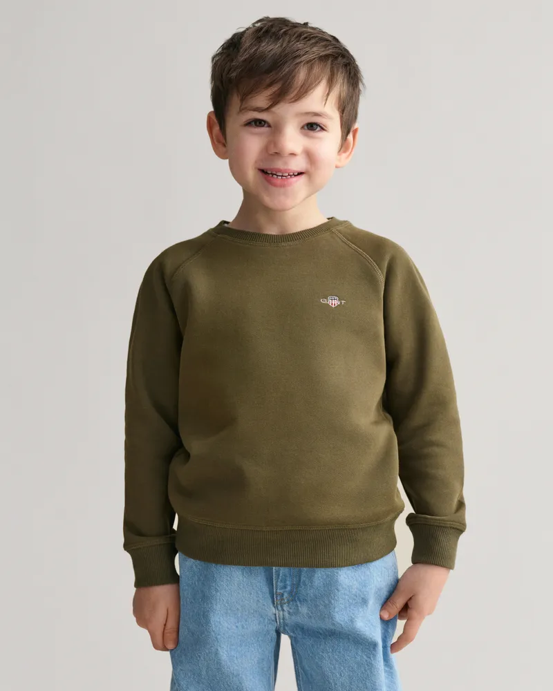 Gant Kids Kids Shield Rundhals-Sweatshirt 