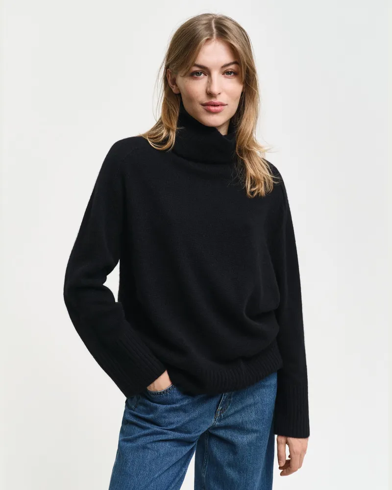 Gant Damen Rollkragenpullover aus Kaschmir 