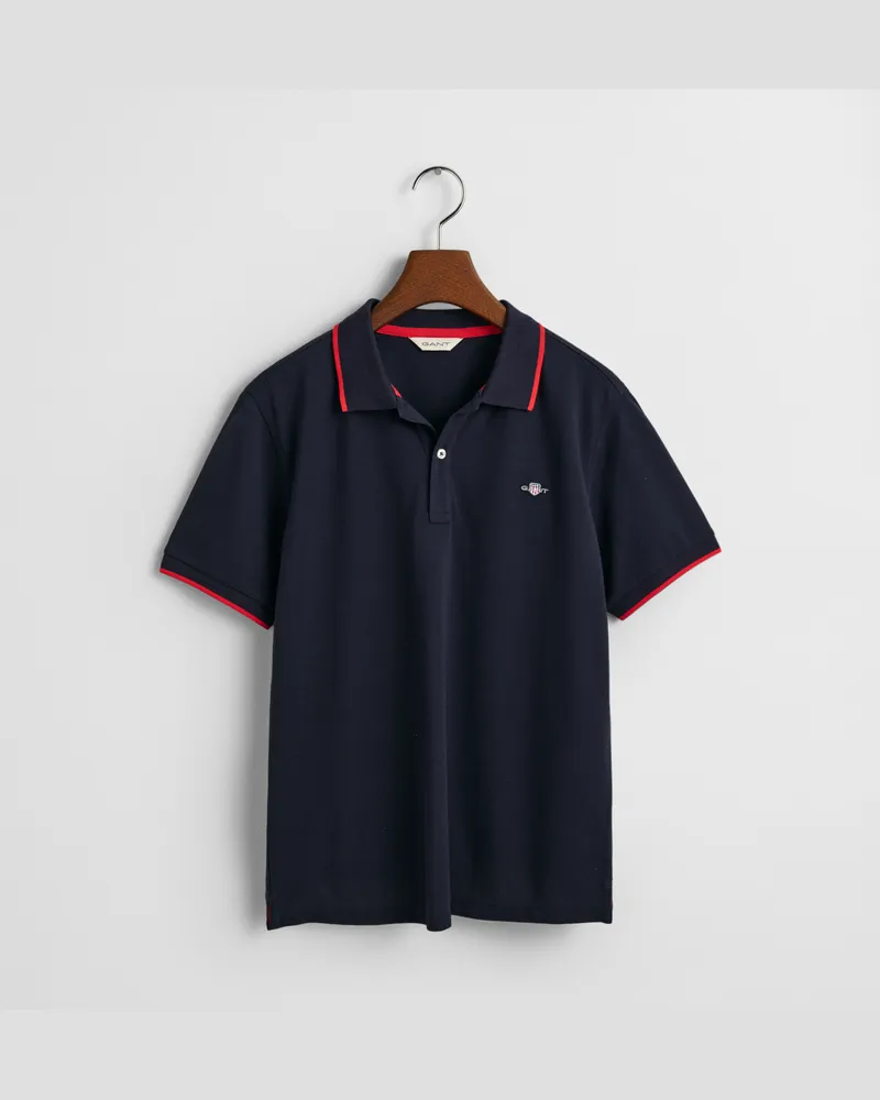 Gant Teens Teens GANT Piqué-Poloshirt mit Streifen 
