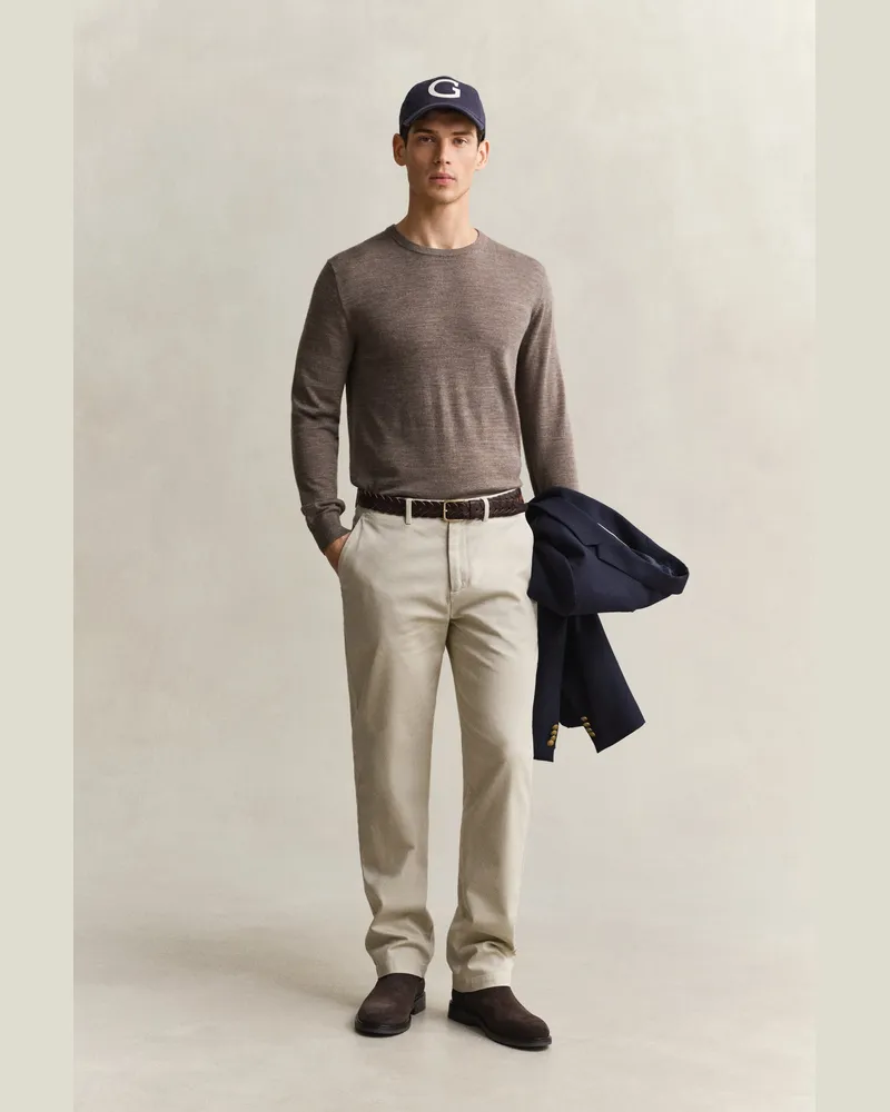 Gant Herren Elegante Regular Fit Chinohose CLAY BEIGE Clay