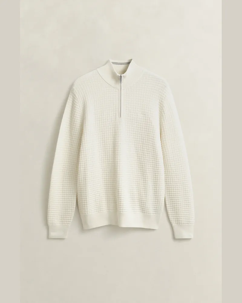 Gant Herren Troyer mit Struktur EGGSHELL Eggshell