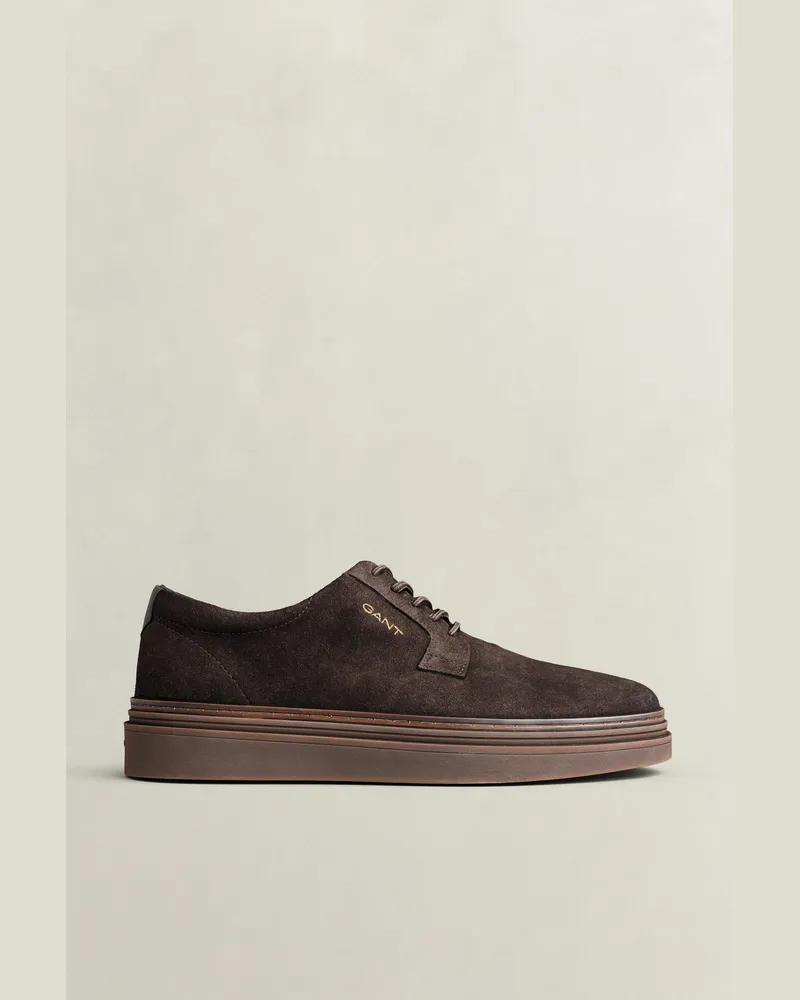Gant Herren Kinzoon Schuh aus Veloursleder WEATHERot Braun Weatherot