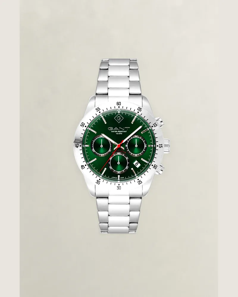 Gant Herren Armbanduhr Greenfield FOREST Grün Forest
