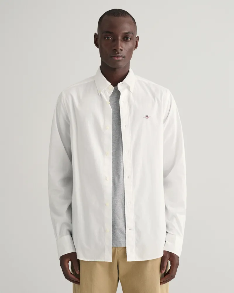 Gant Herren Regular Fit Classic Popeline-Hemd 