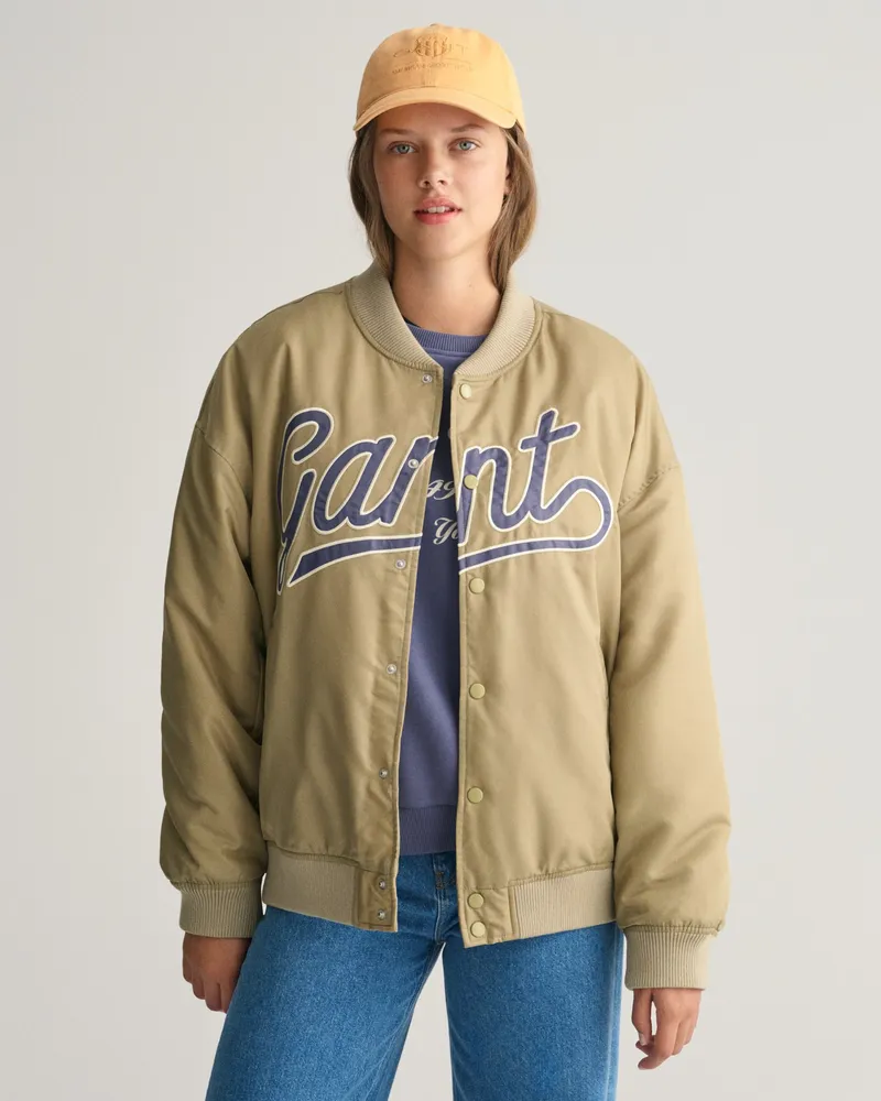 Gant Teens Teens Script Graphic GANT Varsity Jacket 