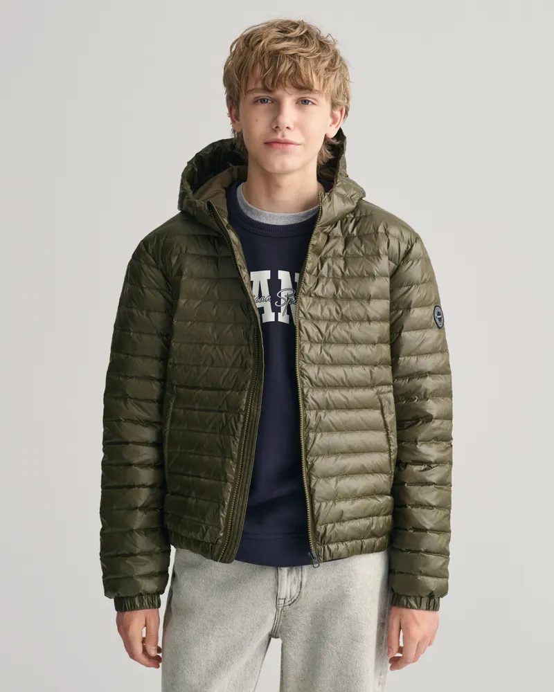 Gant Teens Teens Shiny Leichte Daunensteppjacke 
