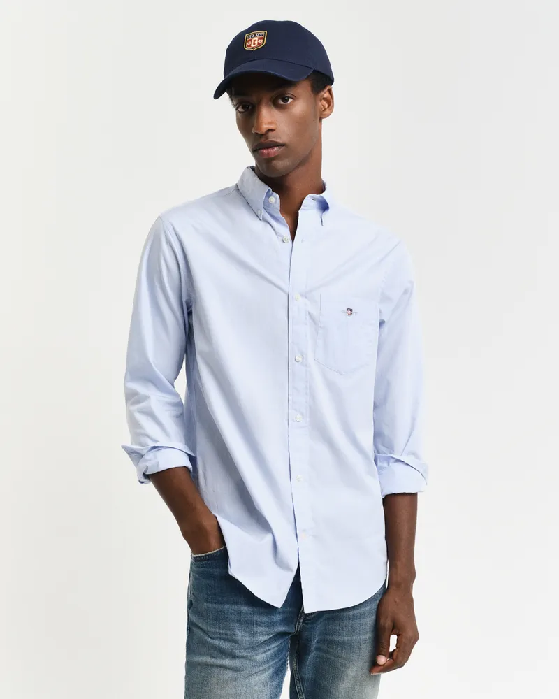 Gant Herren Regular Fit Classic Popeline Bluse 