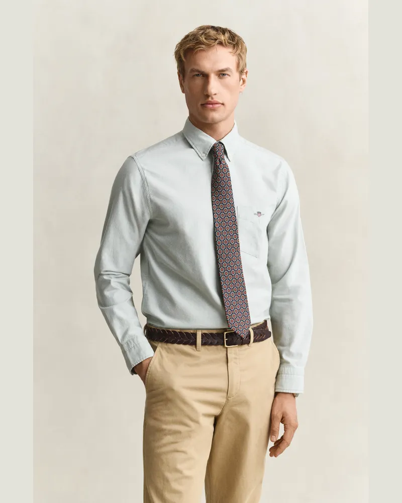Gant Herren Classic Regular Fit Oxford-Hemd SURPLUS MINT Surplus