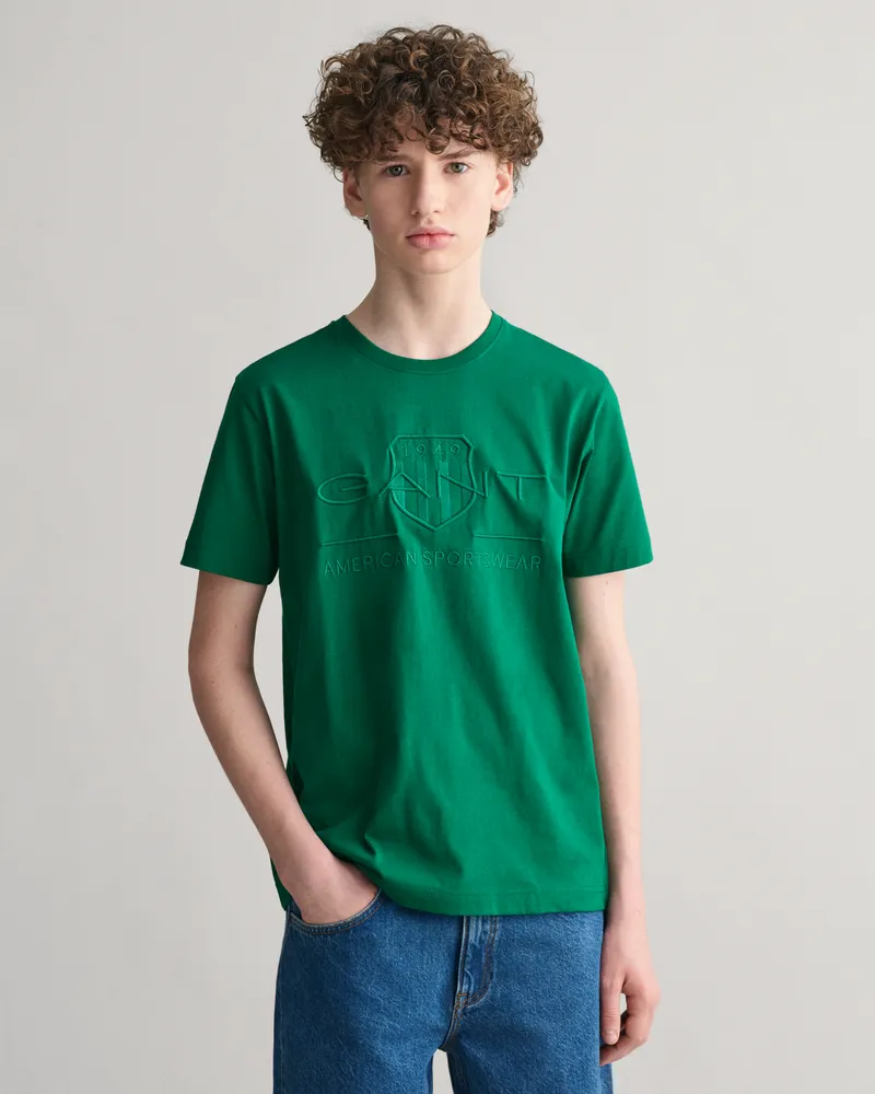 Gant Teens Teens Tonal Shield T-Shirt 