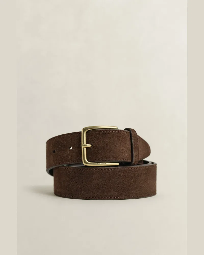 Gant Herren Gürtel aus Veloursleder FRESH SOIL Fresh