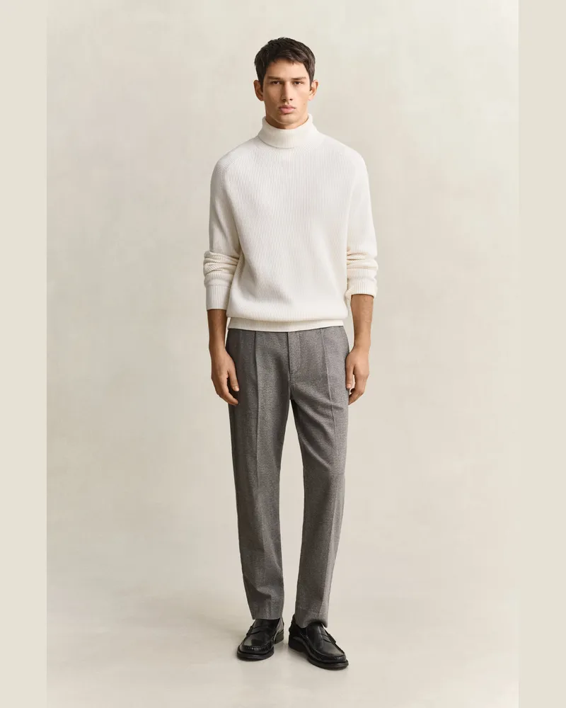 Gant Herren Flanellhose MIST TAUPE Mist