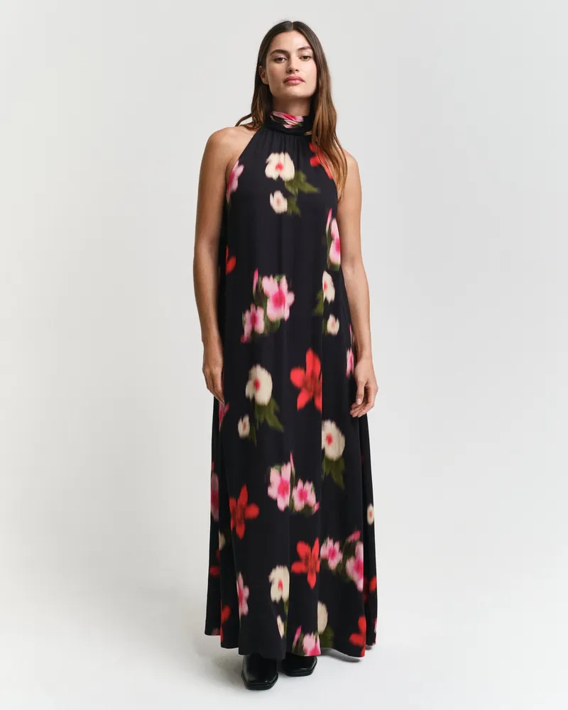 Gant Damen Neckholder-Kleid mit Blumen-Print 