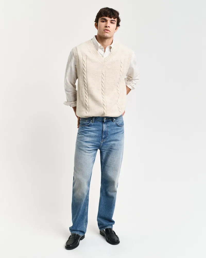 Gant Herren Straight Fit Jeans 