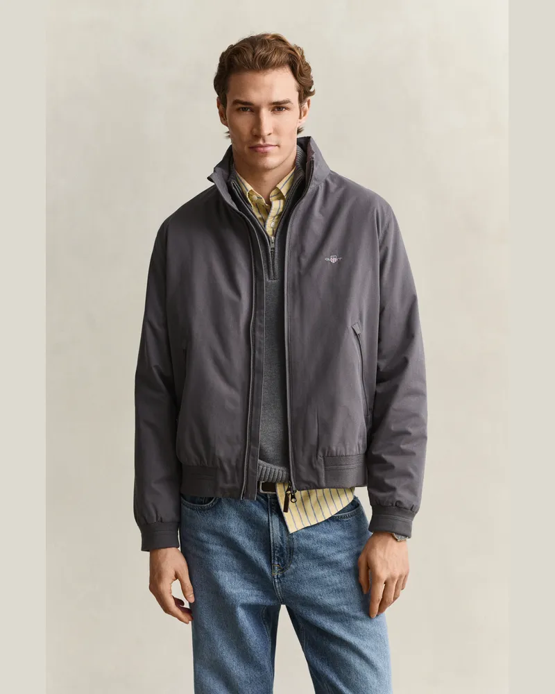 Gant Herren Hampshire Jacke DUSKY ANTHRACITE Dusky