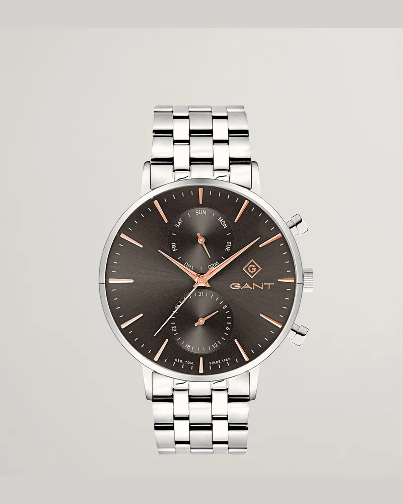 Gant Herren Park Hill Day-Date II Watch ANTRACITE Antracite