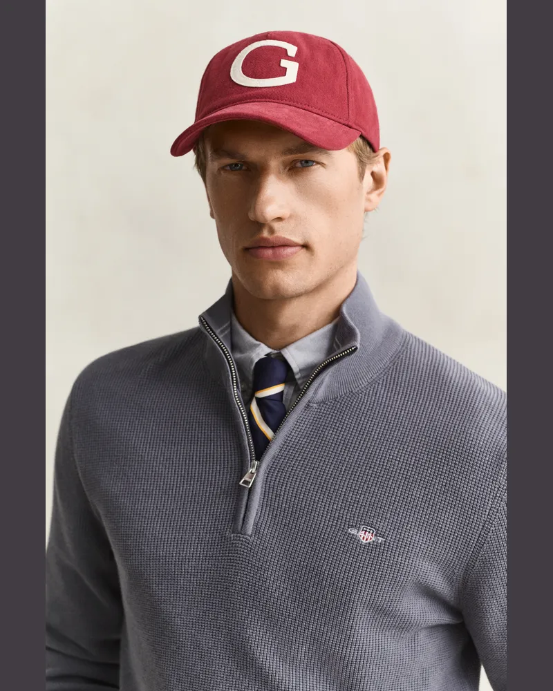 Gant Herren Moleskin Cap mit G-Badge WARM SPICE Warm