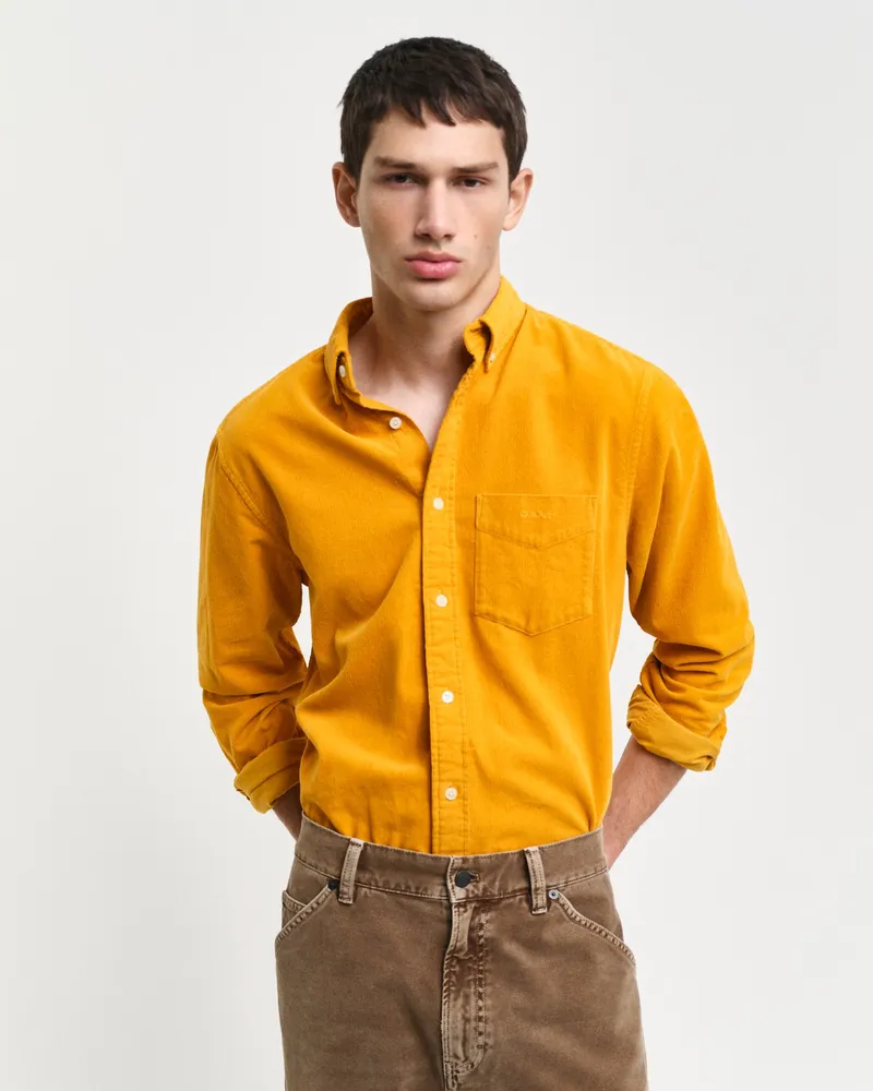 Gant Herren Regular Fit Cordhemd 