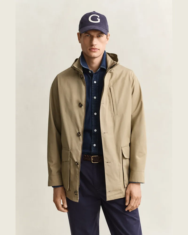 Gant Herren Double Jacke LIGHT TAUPE Light
