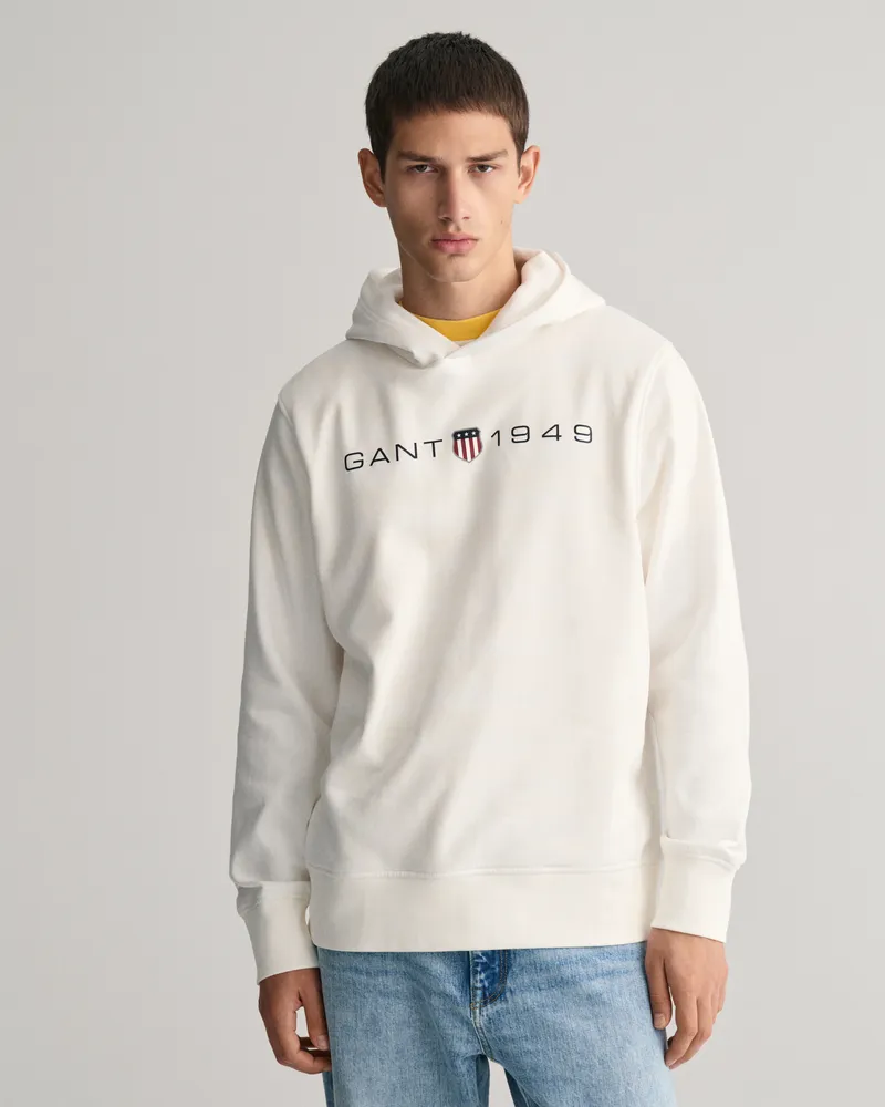 Gant Herren Graphic Hoodie mit Print 