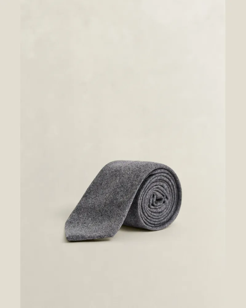 Gant Herren Kaschmirkrawatte DUSKY ANTHRACITE Dusky