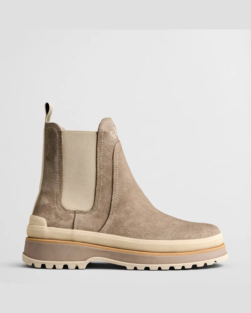 Gant Damen Wintly Chunky Chelsea Boot aus Veloursleder 