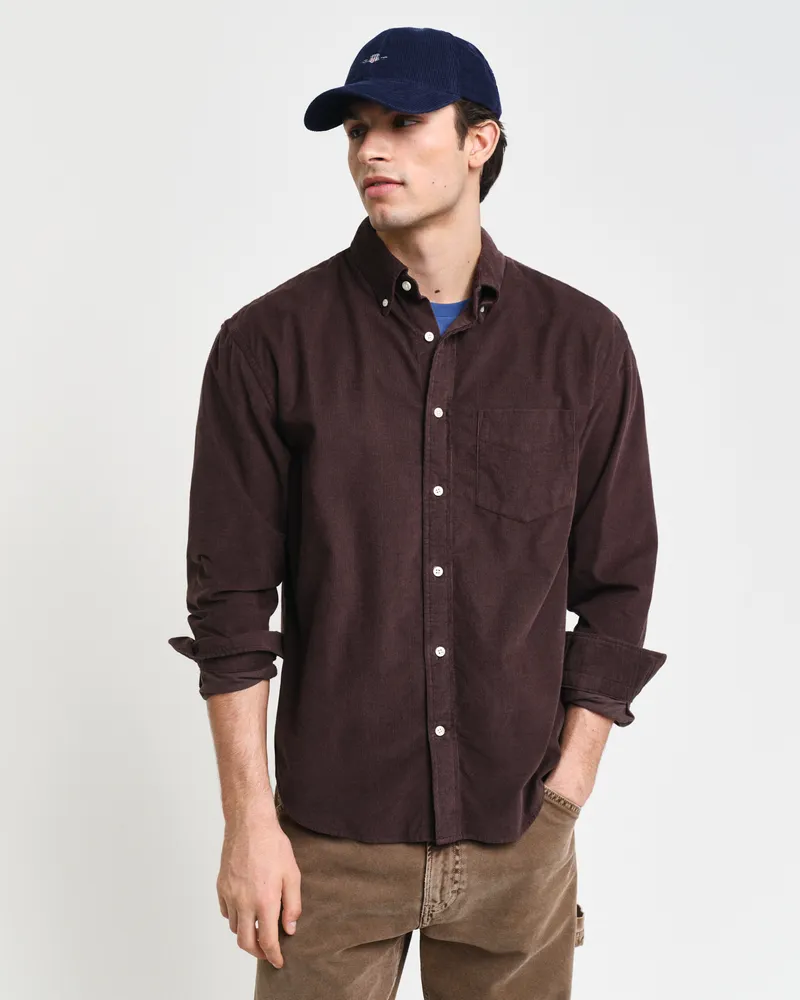 Gant Herren Relaxed Fit Cordhemd 