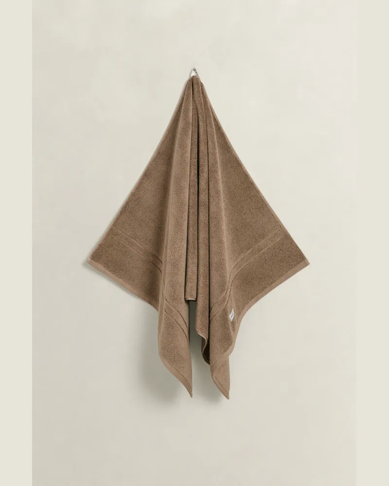 Gant Wohnaccessoires Premium Handtuch 70 x 140 COLD BEIGE Cold