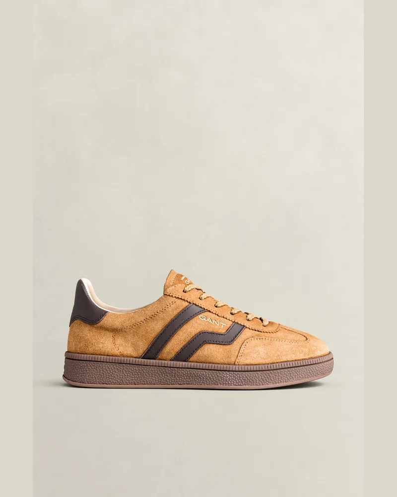 Gant Damen Cuzima Sneaker aus Veloursleder ROASTED WALNUT Roasted