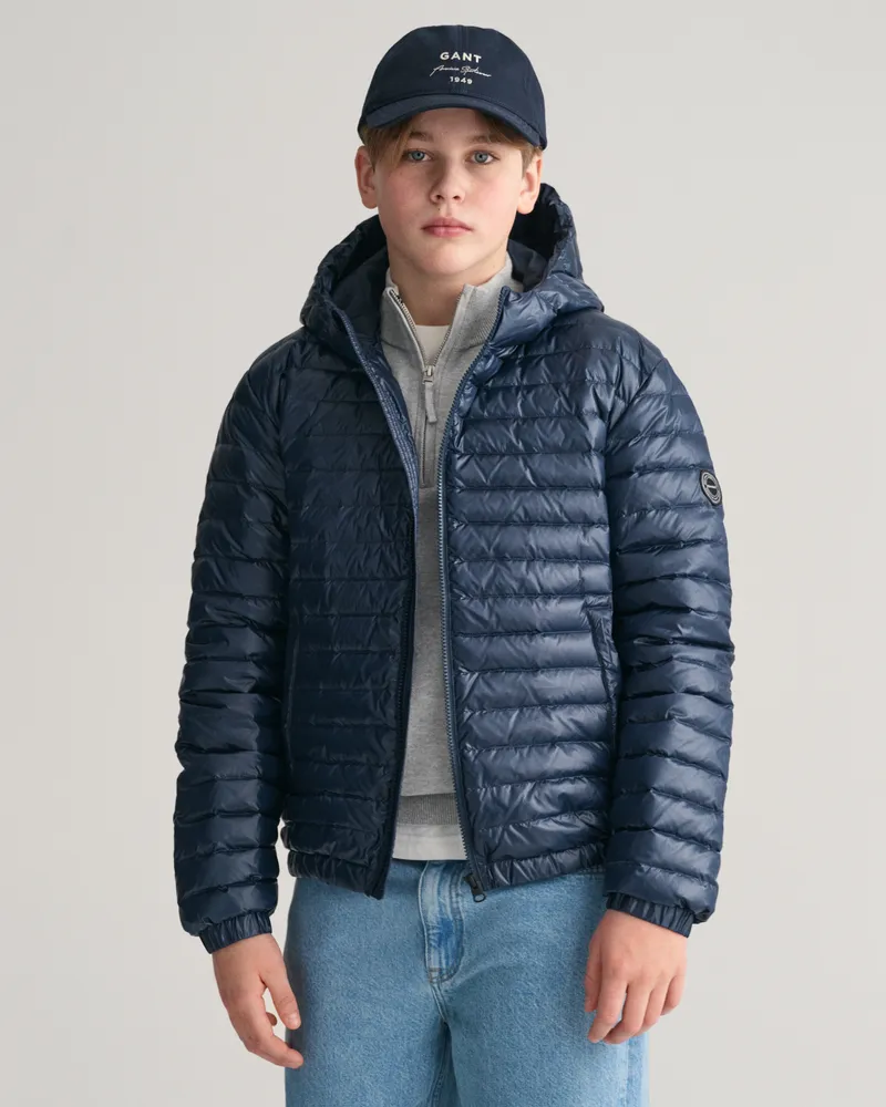 Gant Teens Teens Shiny Leichte Daunensteppjacke 