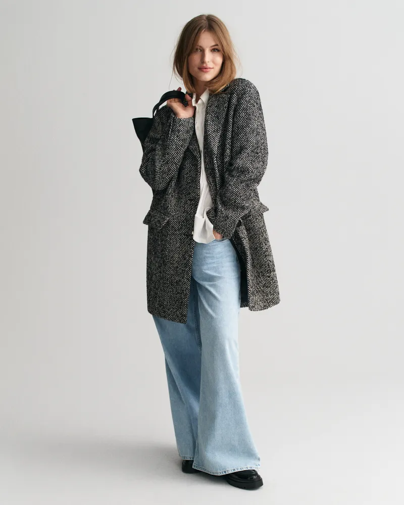 Gant Damen Heritage Herringbone Mantel 