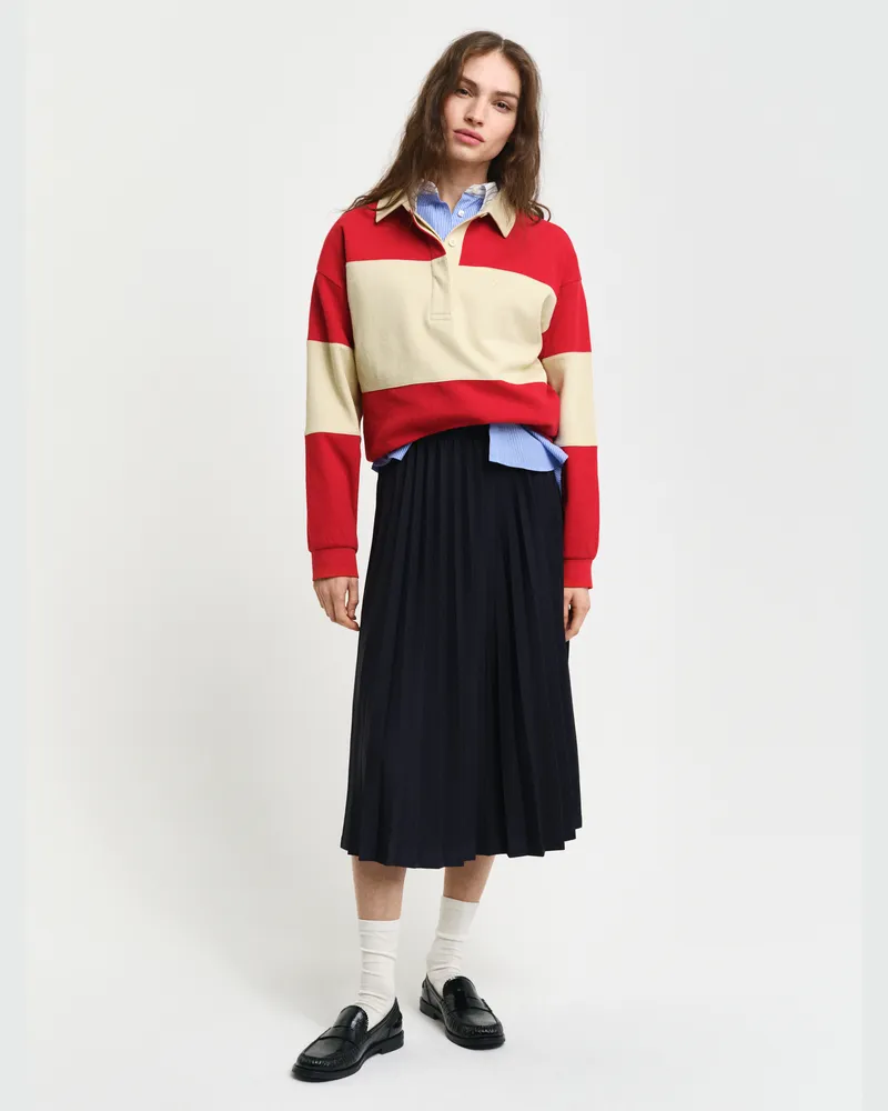 Gant Damen Jersey Faltenrock 