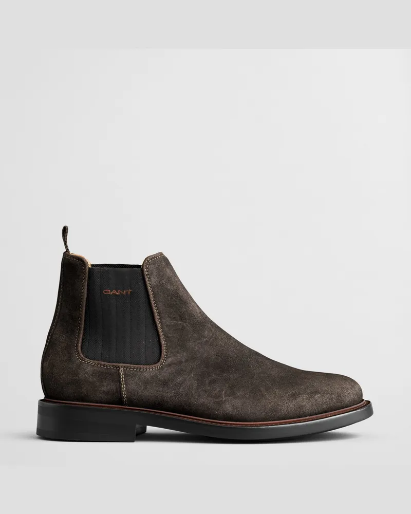 Gant Herren St Fairkon Chelsea Boot aus Veloursleder 