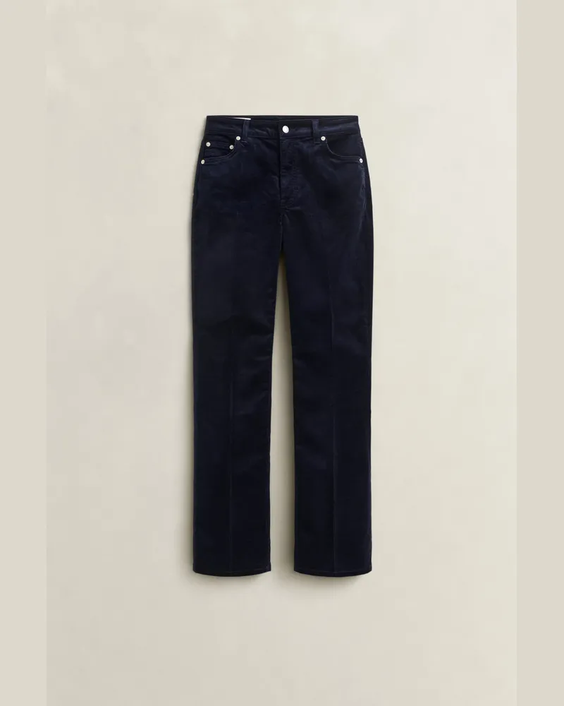 Gant Damen Cordjeans mit ausgestelltem Bein EVENING Blau Evening
