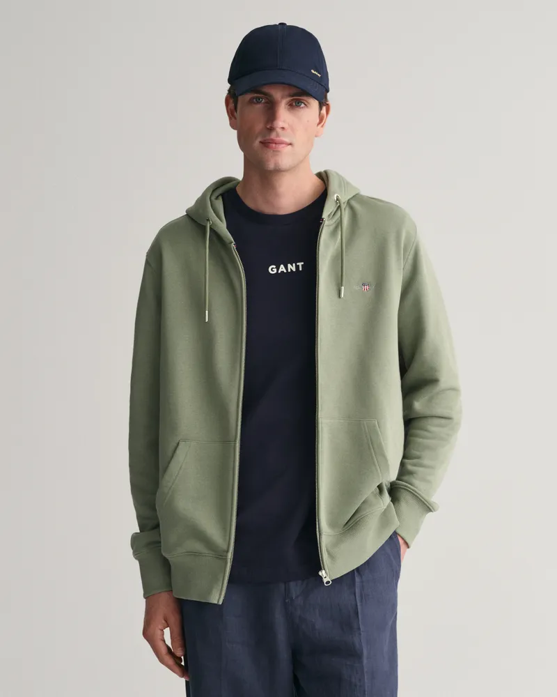 Gant Herren Shield Sweatjacke 