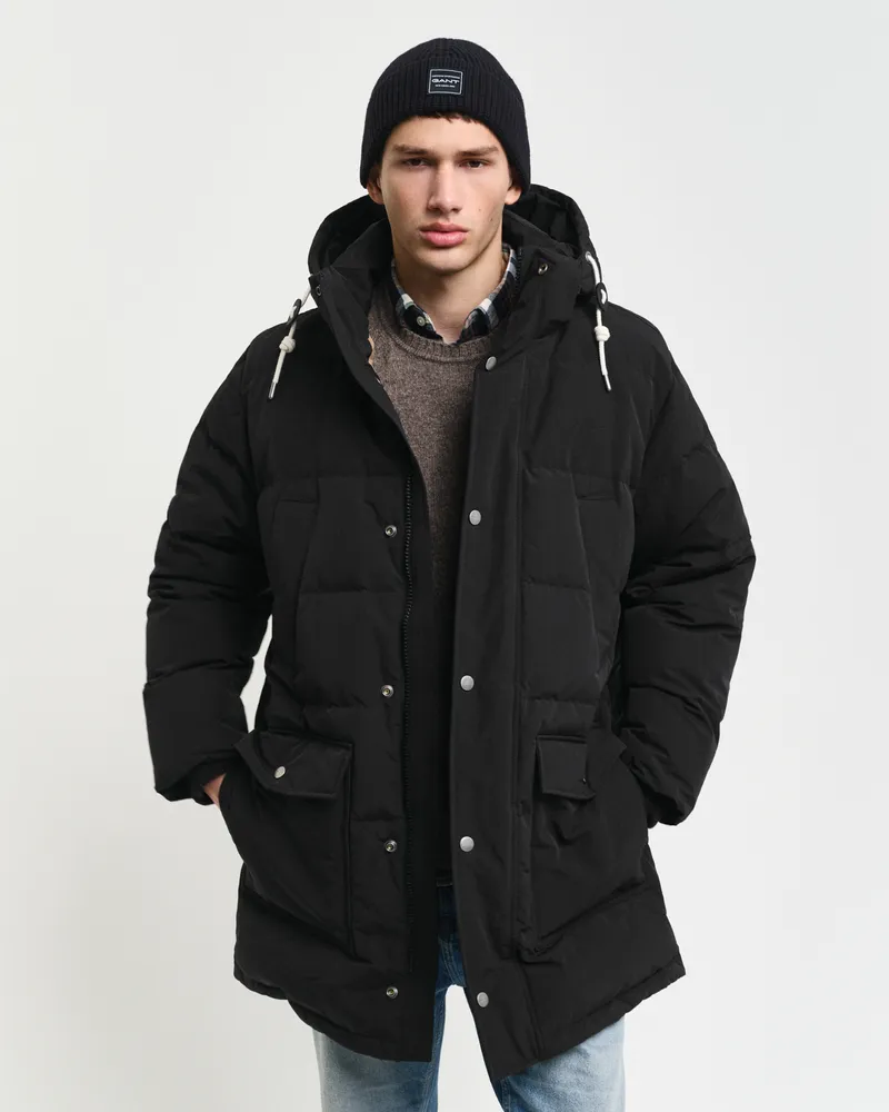 Gant Herren Heavy Mittellange Daunenjacke 
