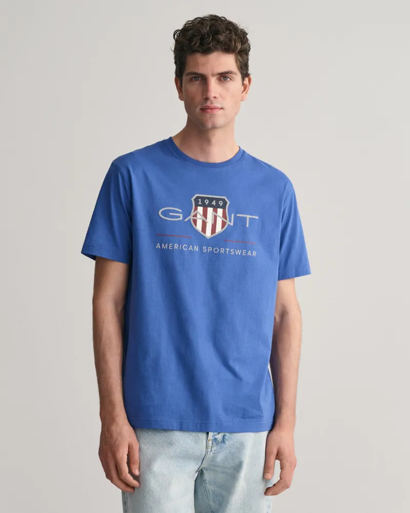 Gant Herren Archive Shield T-Shirt 