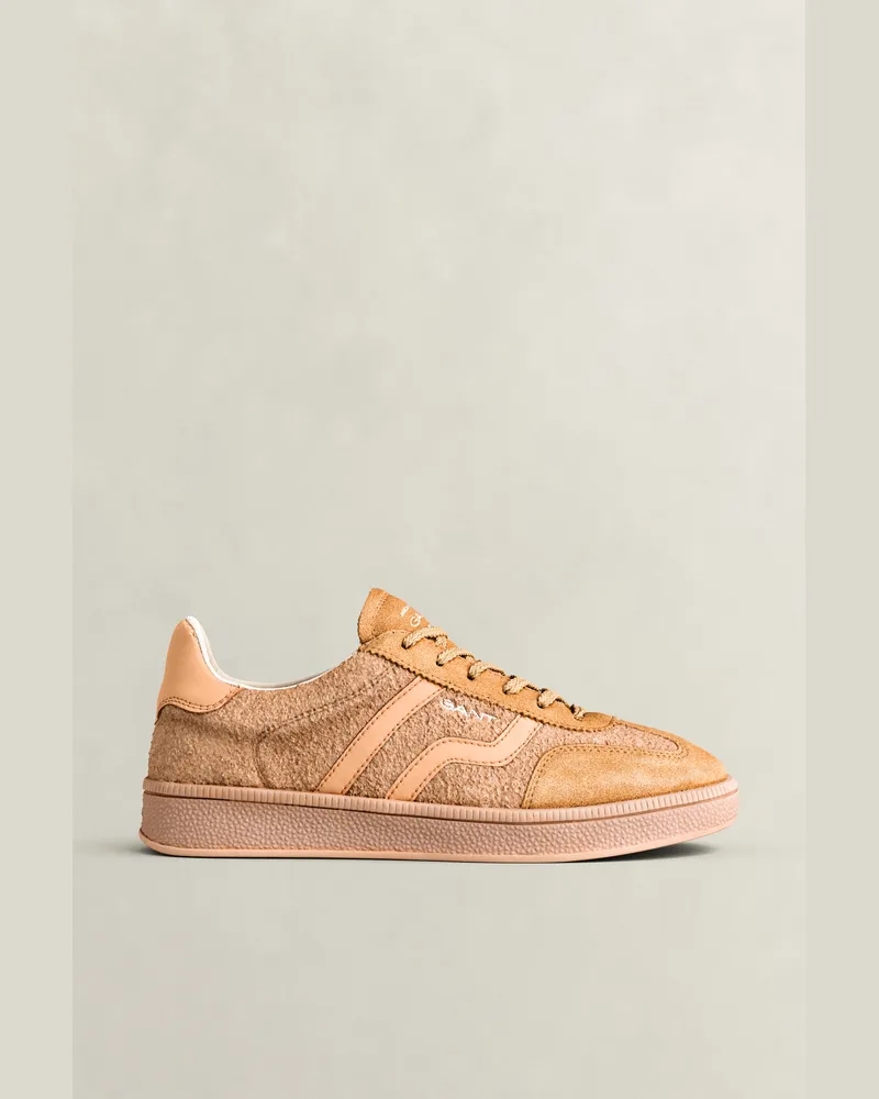Gant Damen Cuzima Sneaker aus Wolle und Veloursleder ROASTED WALNUT Roasted