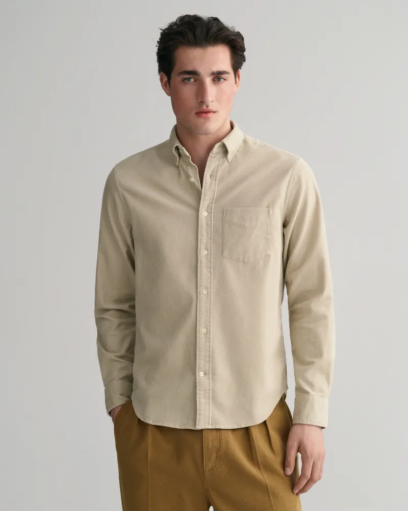 Gant Herren Regular Fit Cordhemd 