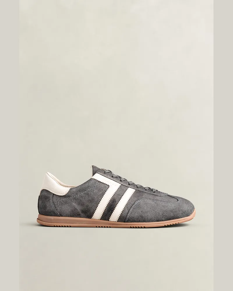 Gant Herren Spearclub Sneaker aus Veloursleder STONE Grau Stone