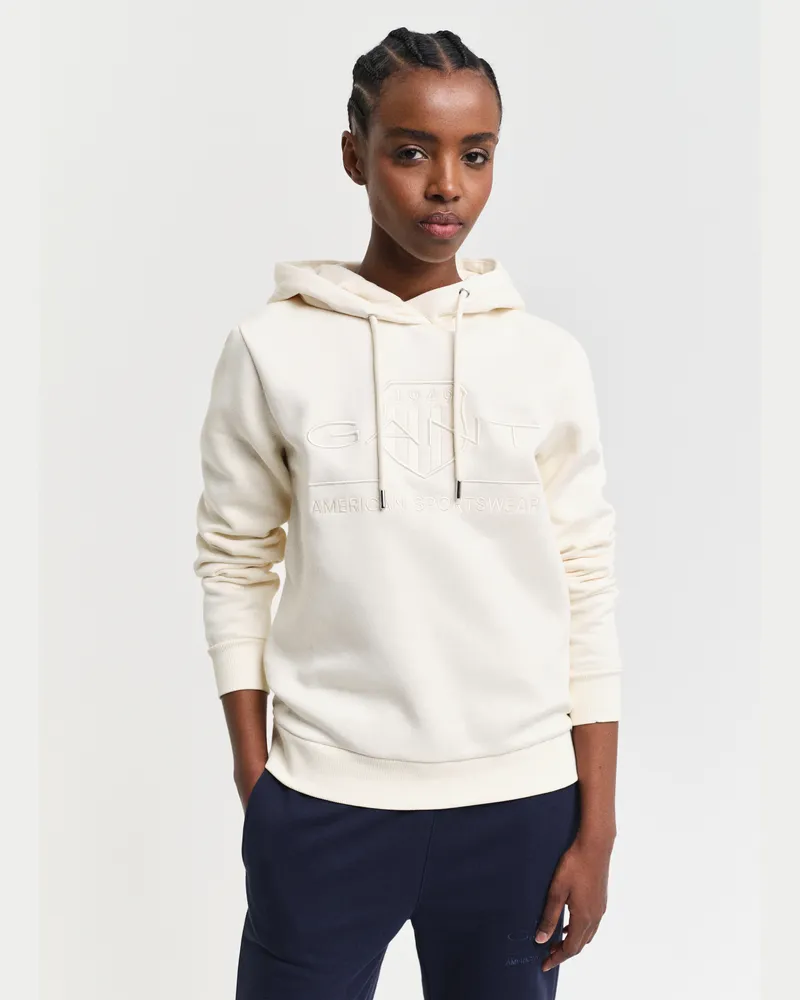 Gant Damen Tonal Archive Shield Hoodie 