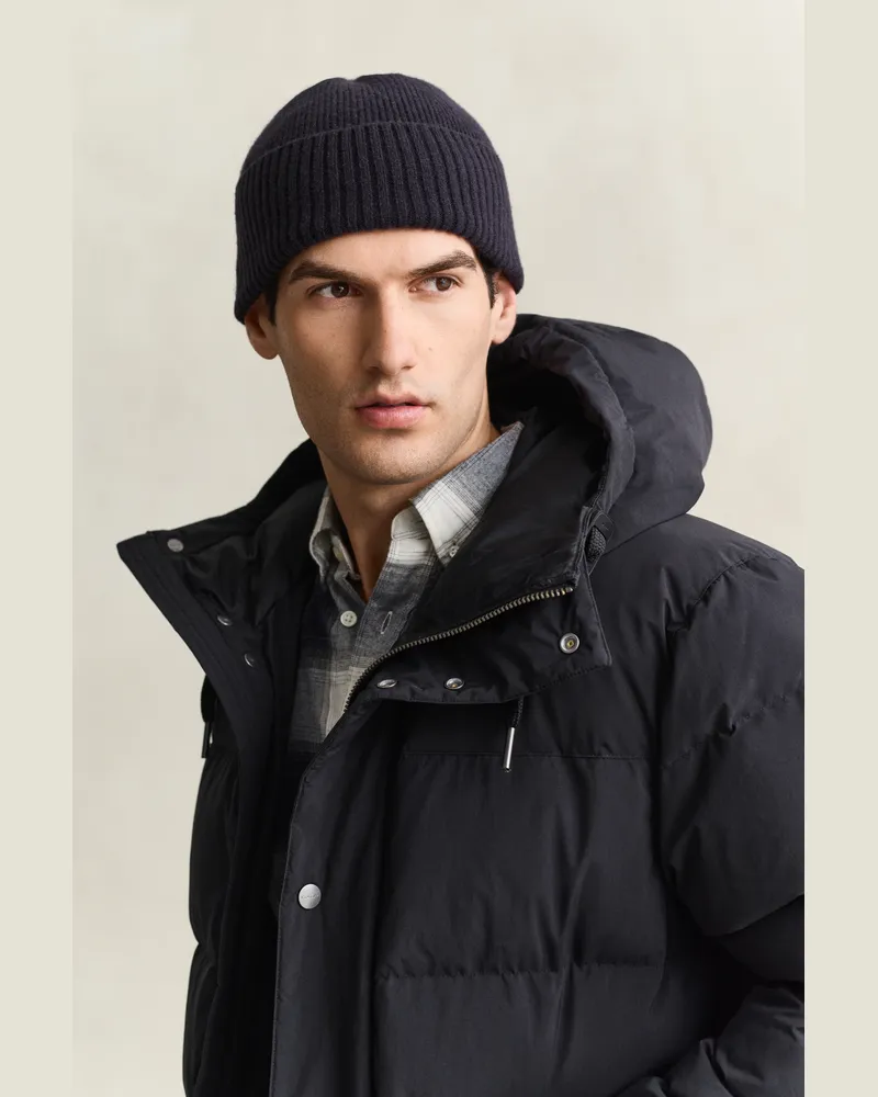 Gant Herren Kaschmir-Beanie EVENING Blau Evening