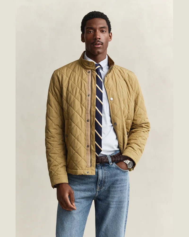 Gant Herren Steppjacke LIGHT TAUPE Light