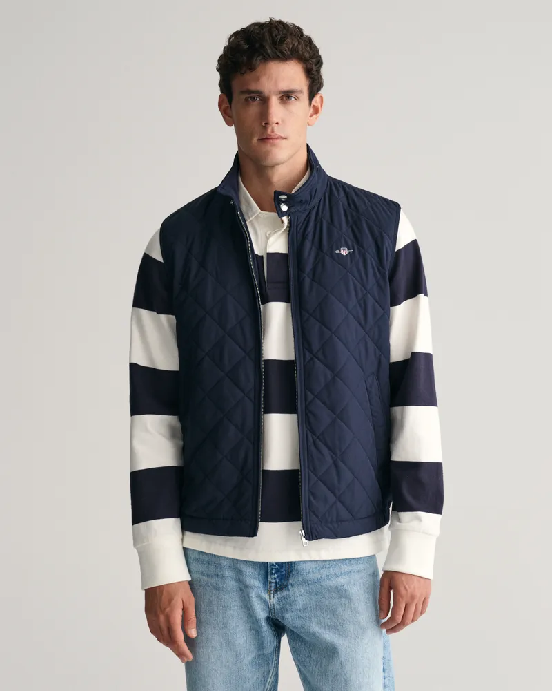 Gant Herren Gesteppte Windcheater Weste 